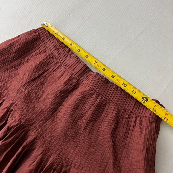 Anthropologie Eula Pintucked Mini Skirt Size Small - Picture 4 of 8